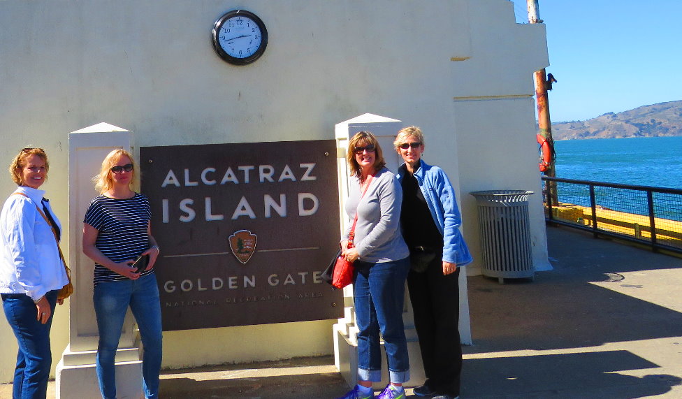 alcatraz Island prison outside