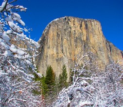 Yosemite el cpaitan Photos in Winter