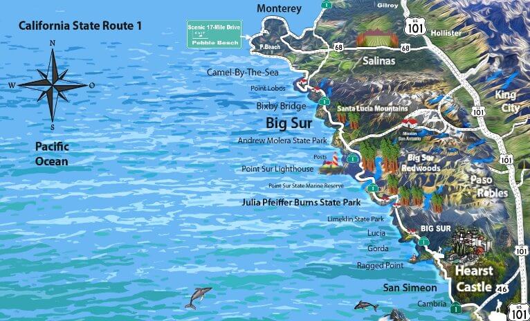 This image has an empty alt attribute; its file name is map-monterey-route-map-17-mile-drive-pacific-highway1.jpg